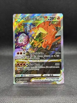 Pokemon TCG Charizard VSTAR SWSH262 Black Star Promo Holo NM - Image 1