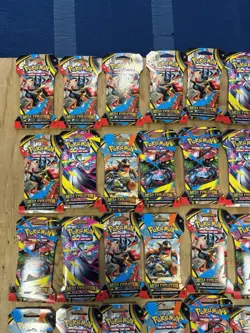 36x Pokemon Mega Evolution Sleeved Booster Packs IN HAND - Image 2