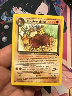 Carte Pokemon Wizard Team Rocket Triopikeur Obscur Rare 23/82 Francais Vf Fr - Image 2