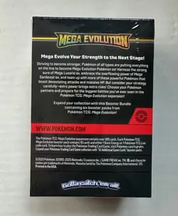 Pokemon TCG Mega Evolution Booster Bundle Sealed 6 Packs IN HAND - Image 2
