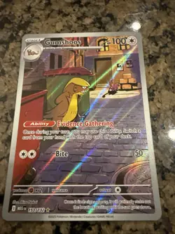 Pokemon Mega Evolution Gumshoos Illustration Rare 153/132 Near Mint - Image 1