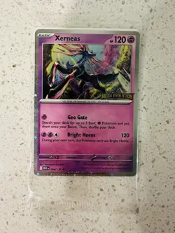 Pokemon Mega Evolution 2025 - Xerneas 2025 Bestbuy Stamped Promo - Image 1