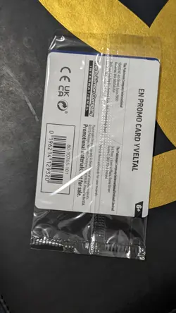 Sealed Yveltal 088/132 Reverse Holo Mega Evolution Pokemon GAMESTOP PROMO - Image 2