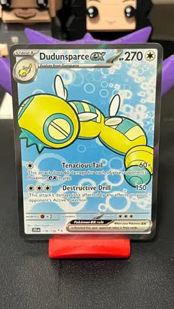 Pokemon 2025 Dudunsparce ex 178/159 Journey Together - JTG EN Ultra Rare Holo - Image 1