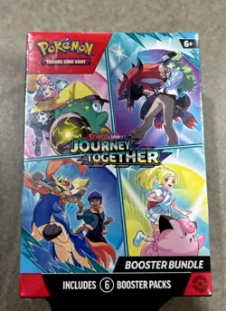 Pokemon TCG Scarlet Violet Journey Together Booster Bundle New And Sealed - Image 1