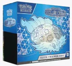 Pokemon Stellar Crown Factory Sealed Elite Trainer Box - Image 1