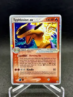 Pokemon TCG Typhlosion EX Holo Rare 110/115 Unseen Forces MP/LP Free Shipping - Image 1