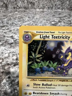 Pokemon TCG Light Toxtricity Black Star Promo SWSH137 Holo - Image 3