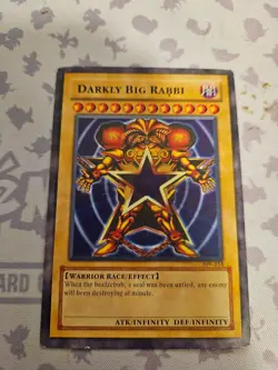 Yu-Gi-Oh! Exodia the Forbidden One Darkly Big Rabbi ORICA Vintage Unofficial - Image 1