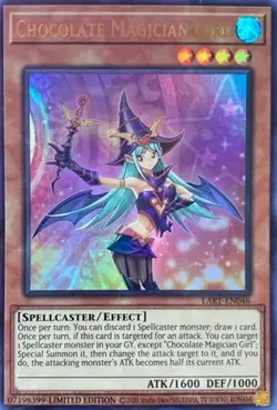 Chocolate Magician Girl - Limited The Lost Art Promotion MP YuGiOh - Image 1