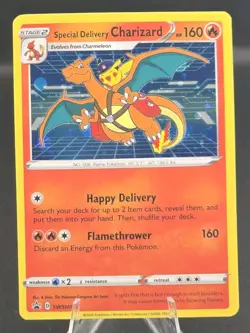 Special Delivery Charizard SWSH075 SWSH: Sword & Shield Promo Cards Holo - Image 1