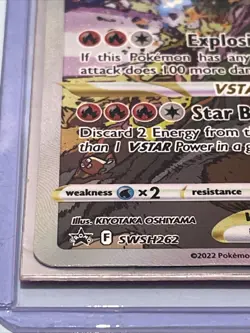 Charizard VSTAR SWSH262 SWSH: Sword & Shield Promo Cards Holo - Image 5