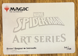 MTG Marvel Spider-Man Art Card, Heroes Hangout 14/54 - Image 2