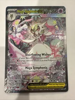 Mega Gardevoir EX 178/132 Mega Evolution Special Illustration Rare Pokemon Card - Image 1