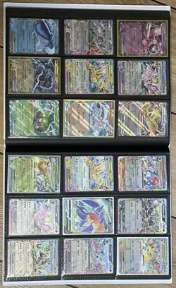 Prismatic Evolutions Binder - 140+ Ex’s/V’s/V Max’s Etc. Over 200 Cards - Image 2