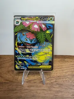 Pokemon Mega Evolution Mega Venusaur EX Ultra Rare Card 155/132 NM - Image 1