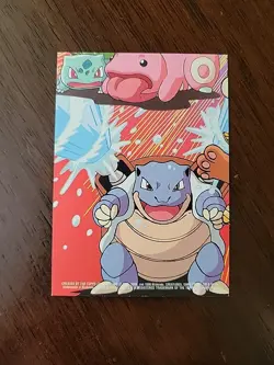 NM! Topps POKEMON 2000 TV Animation Stick-on Card #34 Nidoking 2 of 10 - Image 2