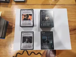 Star Wars CCG Complete Dagobah Limited Black Border Set 180 Cards Near-mint - Image 1