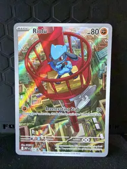 Riolu Mega Evolution ETB Pokemon Card Promo 010 - Image 1