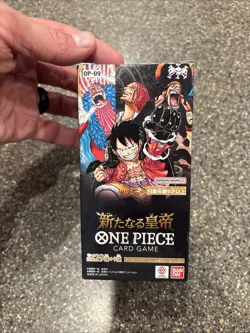 Japanese Bandai One Piece Card Game Booster Box Emperors in the New World OP-09 - Image 1