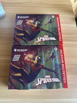 Magic The Gathering Marvel’s Spider-Man Collector Booster Omega Sealed X2 - Image 1