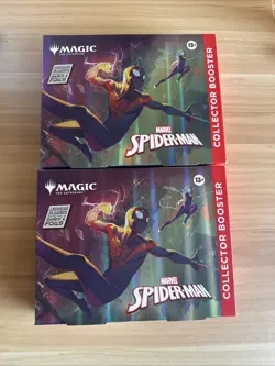 Magic The Gathering Marvel’s Spider-Man Collector Booster Omega Sealed X2 - Image 2