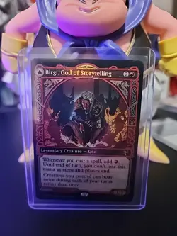 Birgi, God of Storytelling (Showcase) Kaldheim Foil - Image 1