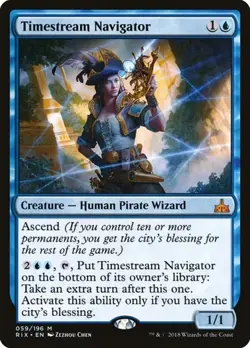 Timestream Navigator Rivals of Ixalan LP MTG - Image 1
