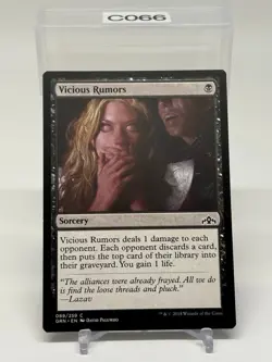 MTG - Guilds of Ravnica - Vicious Rumors (089/259) - Lp - Image 1