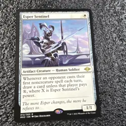 MTG Magic the Gathering Esper Sentinel - Modern Horizons 2 - NM never played - Image 1
