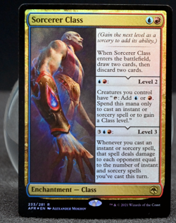 Sorcerer Class | FOIL | Adventures in the Forgotten Realms | NM | MTG - Image 1