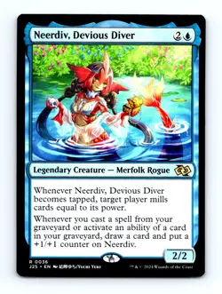 #36 2024 Foundations Jumpstart J25 / Neerdiv, Devious Diver Rare - Image 1