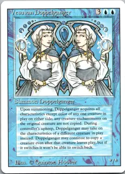 2022 Magic the Gathering Y Vesuvan Doppelganger Memorabilia/Rare #384 - Image 1