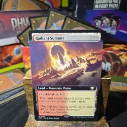 Radiant Summit (Extended Art) Commander: Edge of Eternities Regular - Image 2