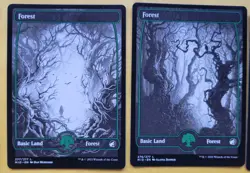Innistrad: Midnight Hunt x10 Full Art Land Set x1 Of Each Art - NM non foil - Image 3