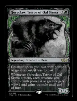 Goreclaw, Terror of Qal Sisma 27 Foil R March of the Machine: Multiverse Legends - Image 1