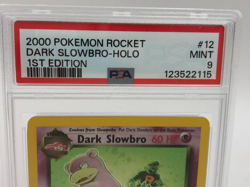 2000 POKEMON TEAM ROCKET Card DARK SLOWBRO -HOLO 12/82 1ST EDITION PSA MINT 9 - Image 2