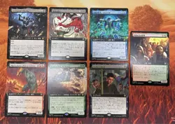 MTG Spider Man 384 Card Set Extended Non-Foil Collectible - Image 1
