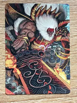 Braska Final Fantasy MTG Art Card Illustration Collection Used - Image 1