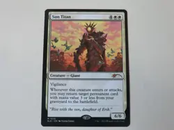 MTG Titan of the Sun Secret Lair English Card Magic The Gathering - Image 1