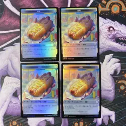 Marvel Spider Man Foil Food Token Day MTG Game Card - Image 1