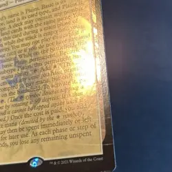 MTG Foil Plains Card Secret Lair Unopened Mint Condition - Image 3