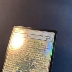 MTG Foil Plains Card Secret Lair Unopened Mint Condition - Image 4