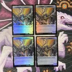 Marvel Spider Man Foil Robot Token Sun MTG Used - Image 1
