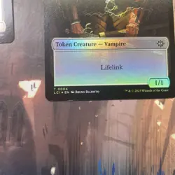 MTG Vampire Demon Token Set of 6 Foil English NM - Image 3