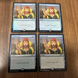 MTG Foil Counterspell SLD Magic Card Collectible Card Game Used - Image 1