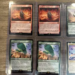 Final Fantasy MTG Terra Nibelheim Tokens + 5 Mythic Cards Cactuar Clive Lot - Image 2
