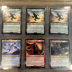 Final Fantasy MTG Terra Nibelheim Tokens + 5 Mythic Cards Cactuar Clive Lot - Image 3