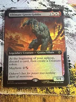 Ultimate Green Goblin Extended Art Mtg - Image 1