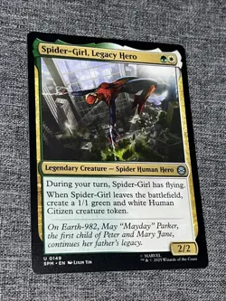 Spider-Girl, Legacy Hero (Non Foil) - 0149 - Marvel's Spider-Man MTG NM/M - Image 1